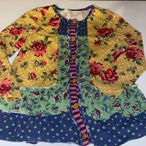 Girls Matilda Jane Top Size 6.